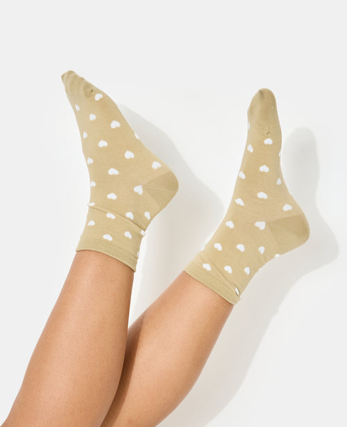 Lot de 2 paires de chaussettes motif cœurs - PIMKIE - 2