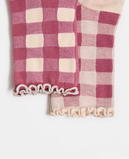 Lot de 2 paires de chaussettes à carreaux - PIMKIE - 3