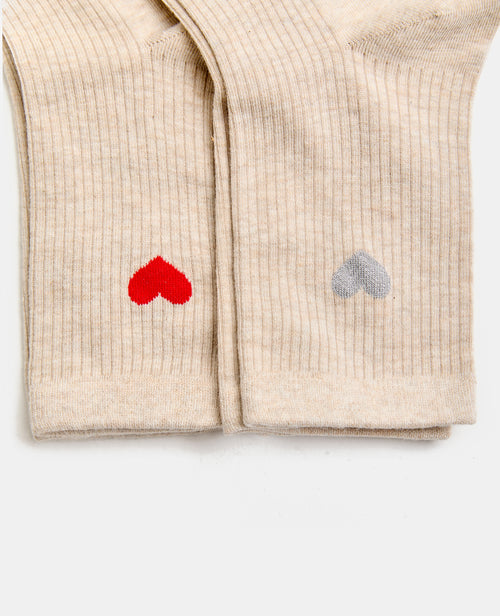 Lot de 2 paires de chaussettes avec cœurs - PIMKIE - 3