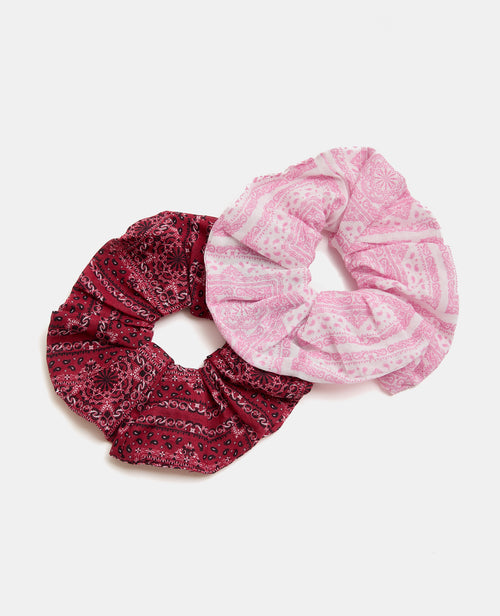Lot de 2 chouchous motif bandana - PIMKIE - 1