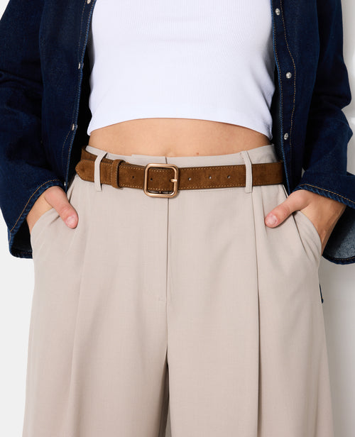 Ceinture en suédine avec boucle carrée - PIMKIE - 2