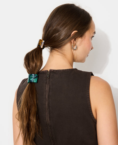 Lot de 2 élastiques avec déco façon écaille - PIMKIE - 2