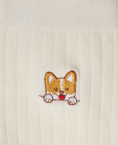 Paire de chaussettes avec broderie chien - PIMKIE - 4