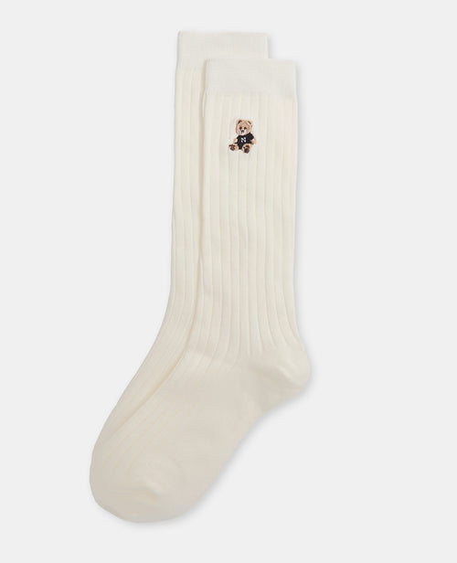 Paire de chaussettes avec broderie ourson - PIMKIE - 1