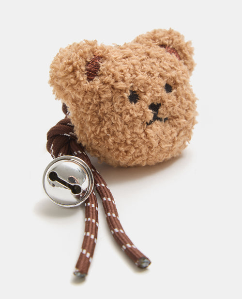 Déco de sac tête de nounours avec corde et clochette - PIMKIE - 3