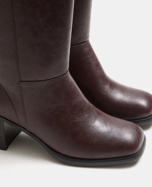 Bottes à talon avec bouts carrés - PIMKIE - 5