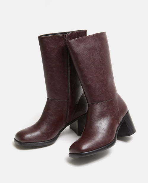 Bottes à talon avec bouts carrés - PIMKIE - 6