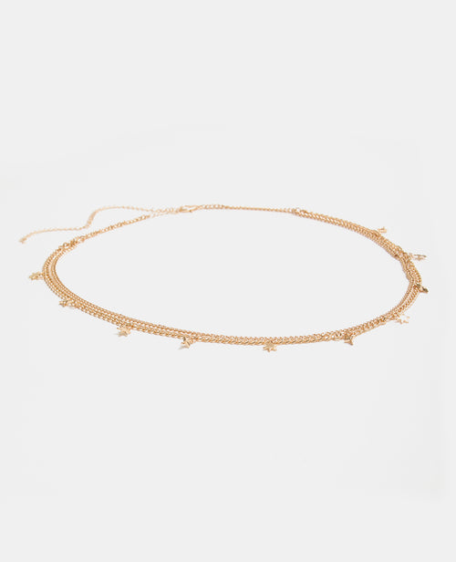 Ceinture en chaîne double rangée avec étoiles - PIMKIE - 1