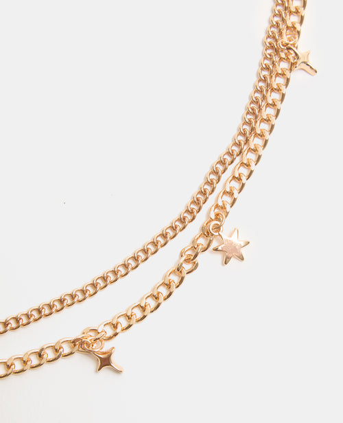 Ceinture en chaîne double rangée avec étoiles - PIMKIE - 3