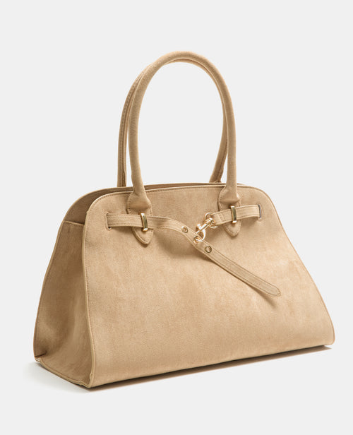 Grand sac en suédine avec poignées - PIMKIE - 3