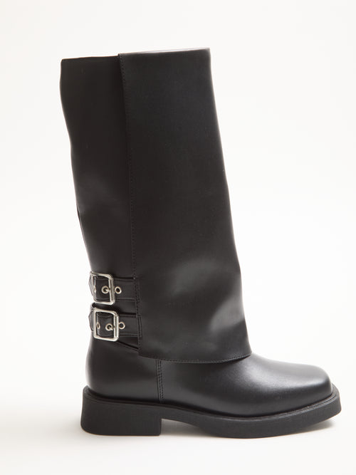 Bottes hautes à rabat avec boucles - PIMKIE - 1