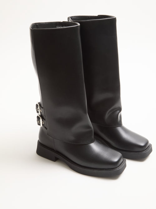 Bottes hautes à rabat avec boucles - PIMKIE - 1