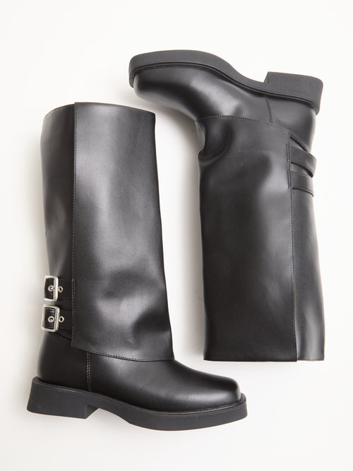 Bottes hautes à rabat avec boucles - PIMKIE - 5