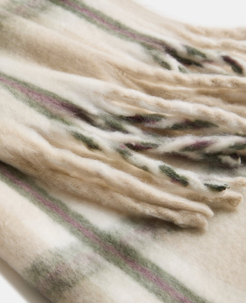 Grande écharpe à carreaux en maille douce - PIMKIE - 3