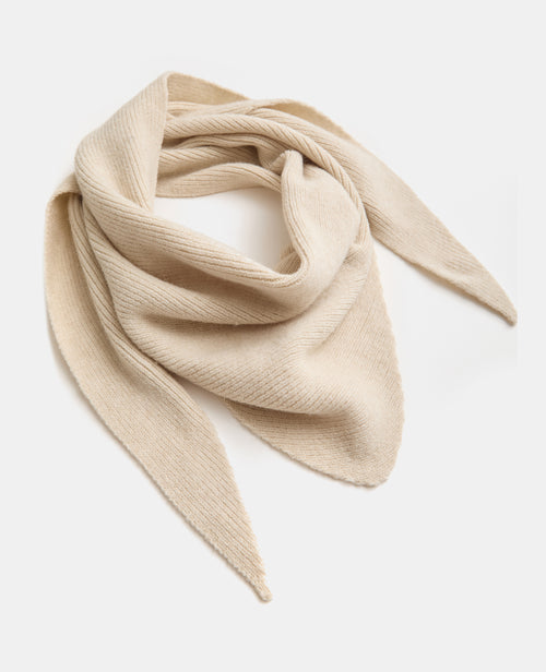 Echarpe triangle façon châle en maille - PIMKIE - 2