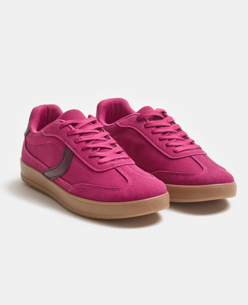 Baskets en suédine avec semelles en gomme - PIMKIE - 4