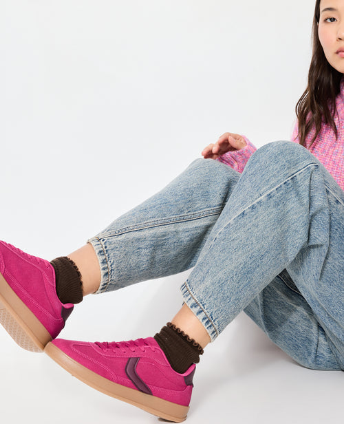 Baskets en suédine avec semelles en gomme - PIMKIE - 7