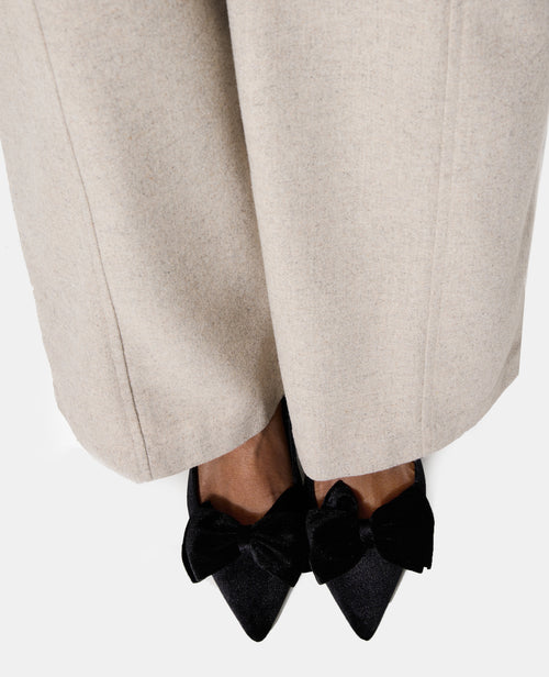 Escarpins pointus en velours avec nœud - PIMKIE - 2
