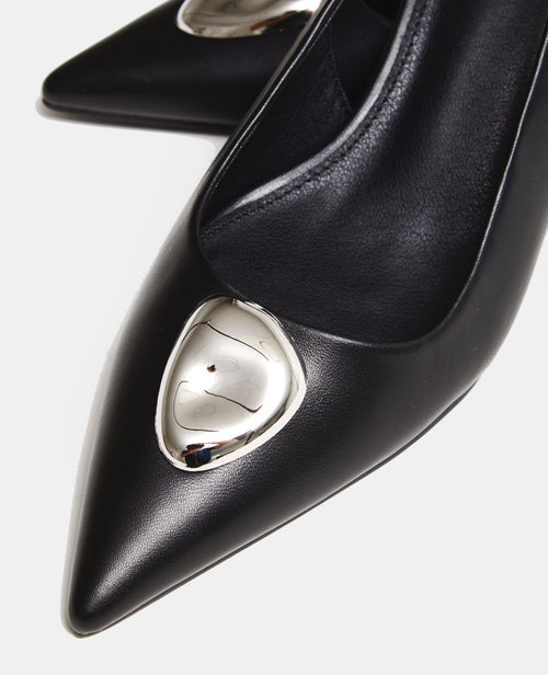 Escarpins pointus avec détail bijou - PIMKIE - 3