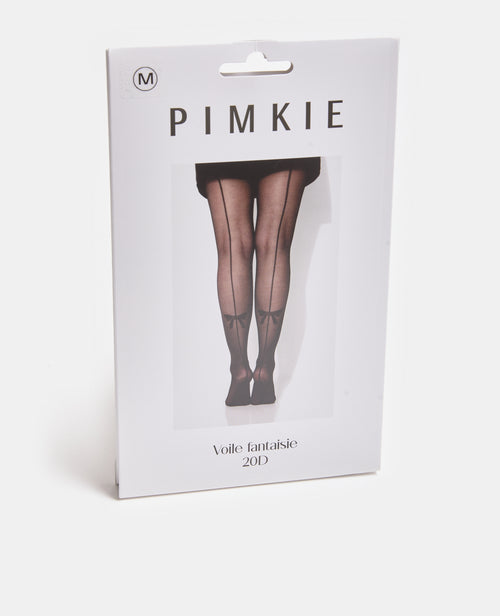 Paire de collants avec ligne et nœud - PIMKIE - 3