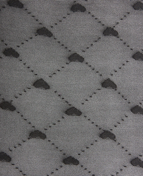 Paire de collants avec croisillons et cœurs - PIMKIE - 4