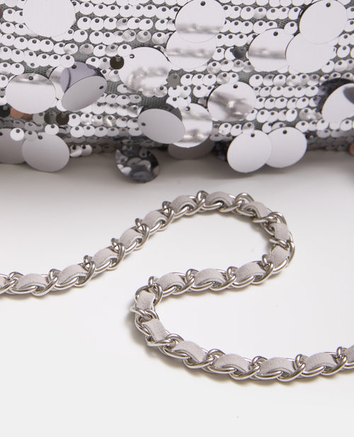 Sac avec sequins et bandoulière chaine - PIMKIE - 2