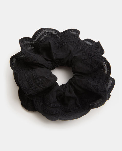 Chouchou avec broderies ton sur ton - PIMKIE - 1