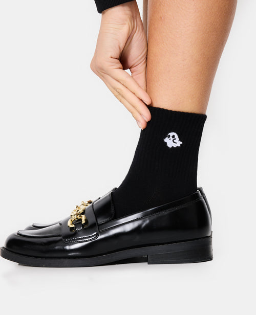 Lot de 2 paires de chaussettes avec broderies Halloween - PIMKIE - 2