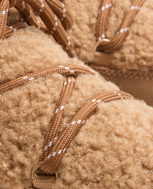 Boots fourrées en suédine et sherpa - PIMKIE - 6