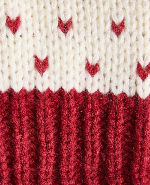 Moufles en tricot avec cœurs et doublure polaire - PIMKIE - 4