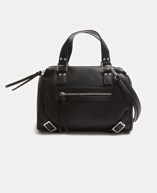 Sac simili effet cuir grainé avec détails clous et boucles - PIMKIE - 1