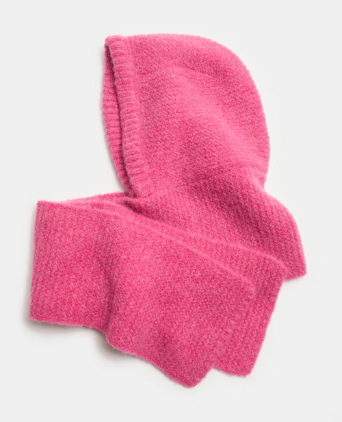 Cagoule avec écharpe contenant mohair et laine - PIMKIE - 4