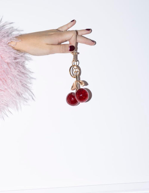 Porte-clés ou déco de sac avec cerises - PIMKIE - 1