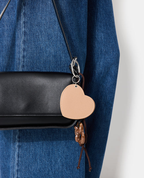 Déco de sac avec miroir cœur et bretzel - PIMKIE - 2