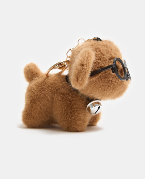 Porte-clés ou déco de sac avec chien à lunettes - PIMKIE - 1