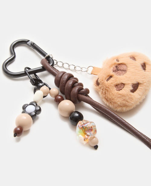 Déco de sac avec tête de capybara et perles - PIMKIE - 3