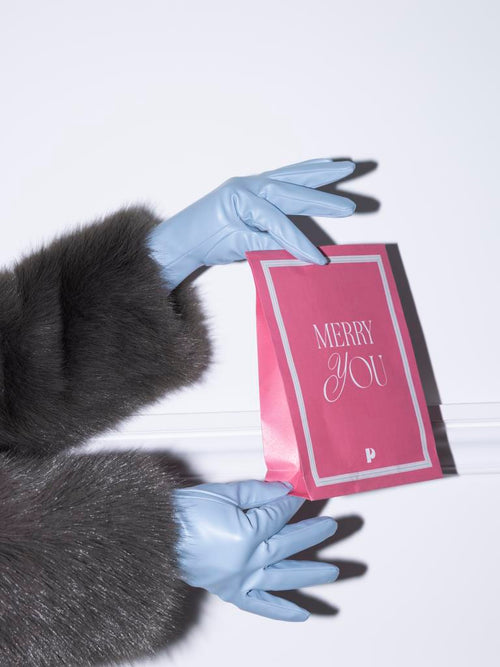 Paire de gants en simili avec intérieur chaud - PIMKIE - 1