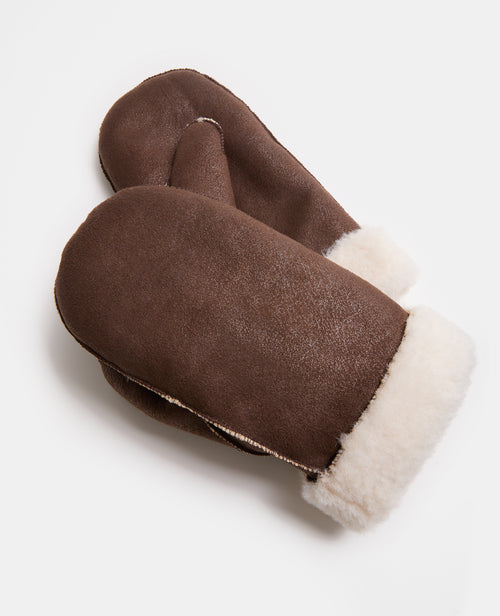 Moufles fourrées façon peau lainée - PIMKIE - 2
