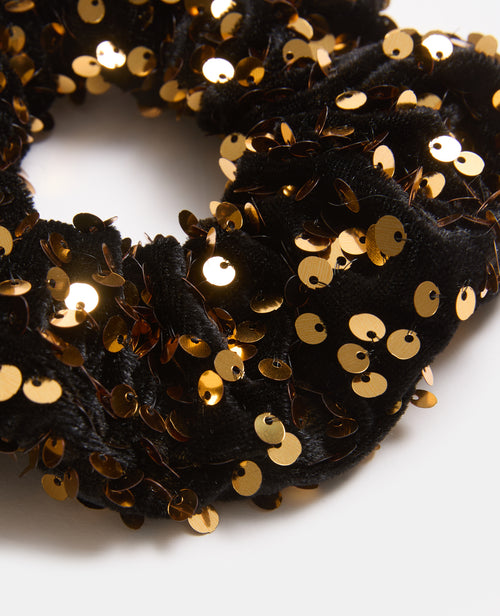 Chouchou en velours avec sequins - PIMKIE - 3