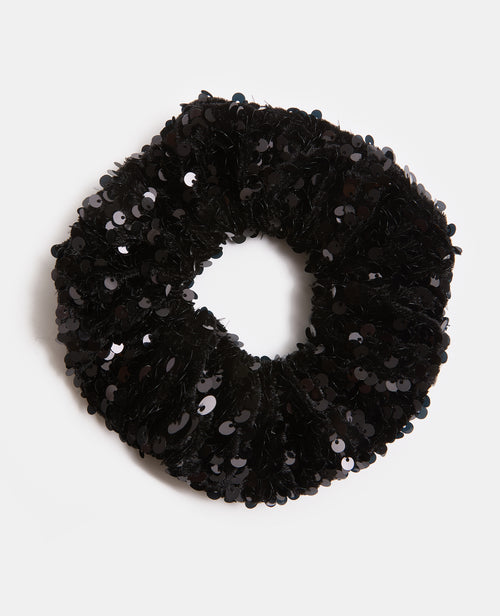 Chouchou en velours avec sequins - PIMKIE - 1