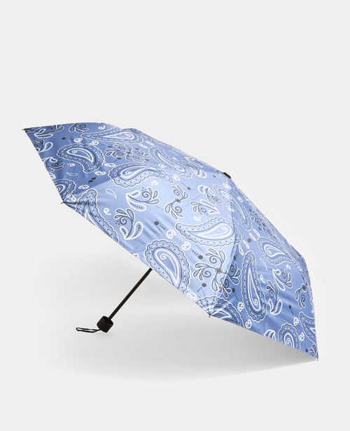 Parapluie rétractable motif cachemire avec étui - PIMKIE - 1