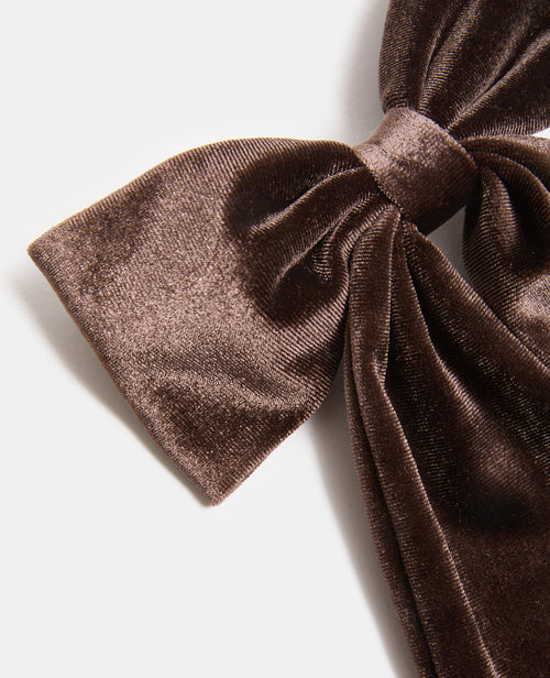 Barrette avec nœud en velours - PIMKIE - 3