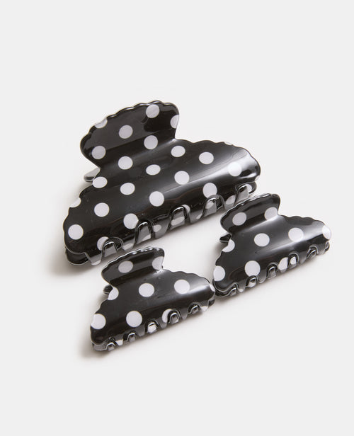 Lot de 3 pinces crocodiles à pois - PIMKIE - 4