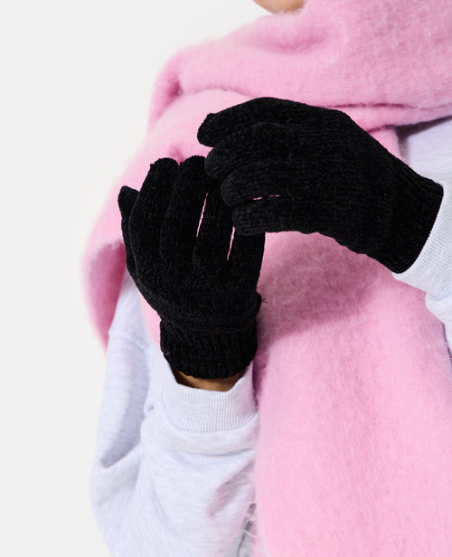 Paire de gants en maille chenille - PIMKIE - 1