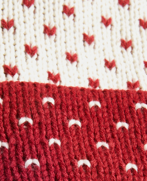 Bonnet en tricot avec cœurs - PIMKIE - 4