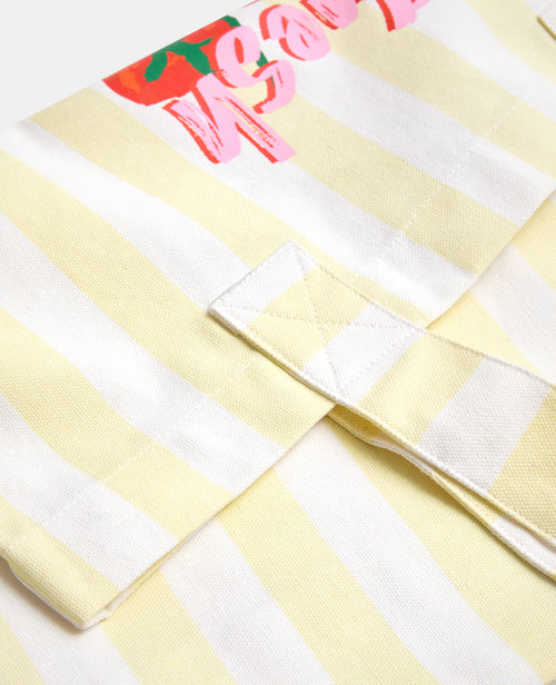 Tote bag en toile rayée avec tomates - PIMKIE - 3