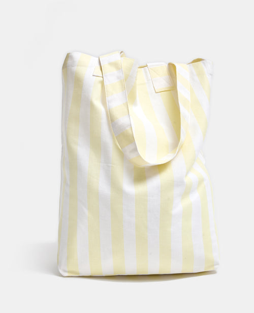 Tote bag en toile rayée avec tomates - PIMKIE - 5