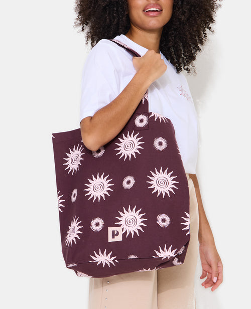 Tote bag en toile avec soleil - PIMKIE - 2