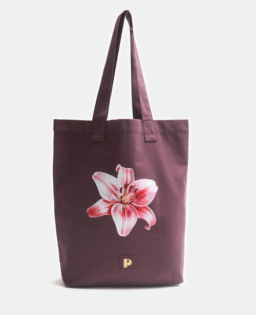 Tote bag en toile avec fleur lys - PIMKIE - 1