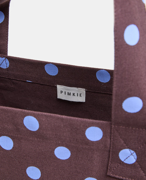 Tote bag en toile motif pois - PIMKIE - 3